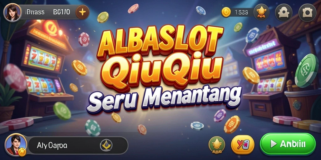 Tampilan menarik gameplay QiuQiu di ALBASLOT.