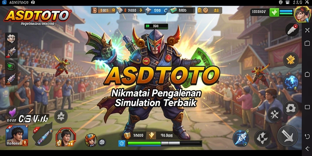 Tampilan gameplay menarik dari ASDTOTO dalam simulasi yang mendalam.
