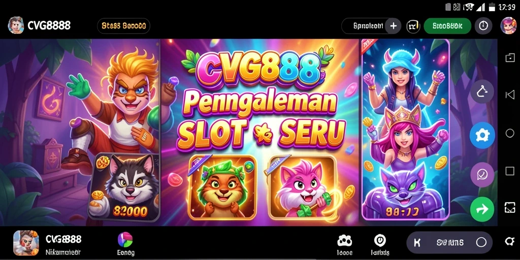 Gameplay seru dan menegangkan dari CVG8888 di dunia Slot.
