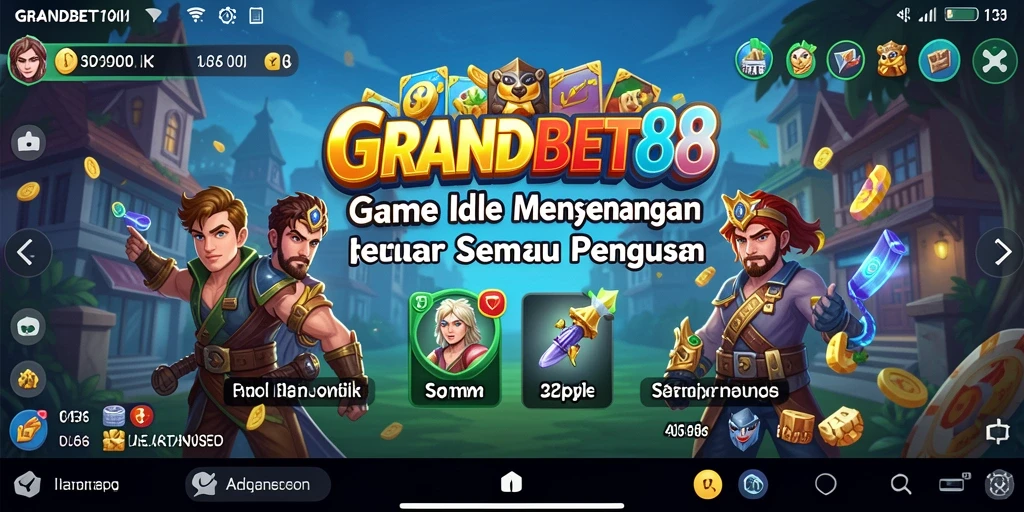 Tampilan gameplay GRANDBET88 dengan grafis menarik dan interaksi yang sederhana.