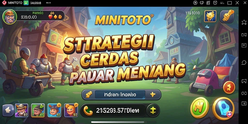 Tampilan gameplay menarik di MINITOTO dengan strategi menaklukkan lawan.