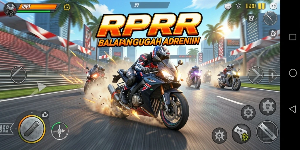 Tampilan gameplay RPRR yang menegangkan dan penuh aksi.