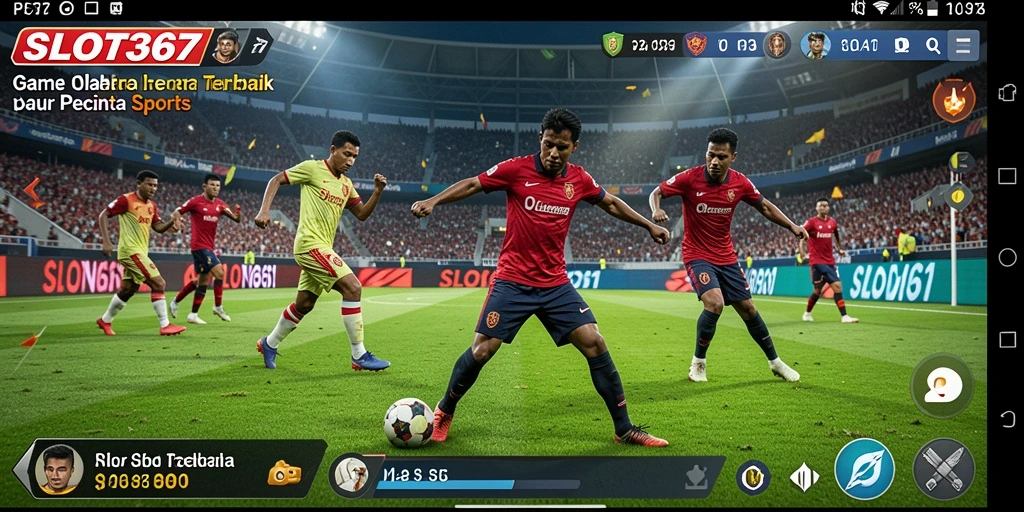 Tampilan menarik dari gameplay SLOT367 dengan aksi olahraga yang seru.