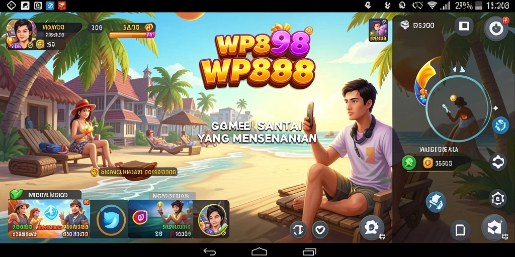 Tampilan gameplay dari WP888 yang menarik dan interaktif.